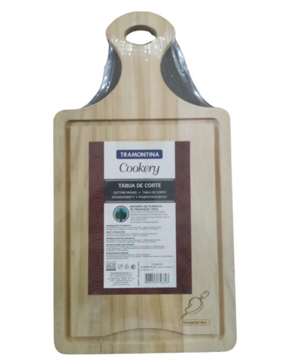 Tabla de Corte Rectangular Tramontina c/mango 40cm