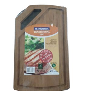 Tabla Rectangular c/mango Tramontina 34cm