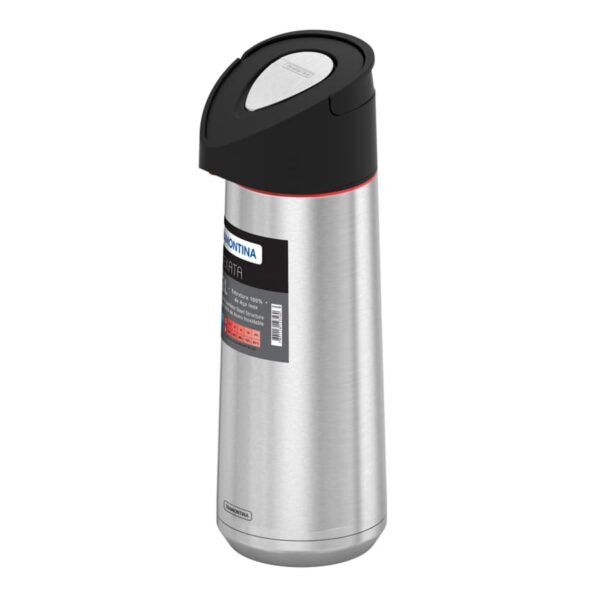 Termo Tramontina Exata de acero inoxidable 2 L - Imagen 5