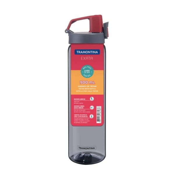 Botella para agua Tramontina Exata de 0,9 L - Imagen 3