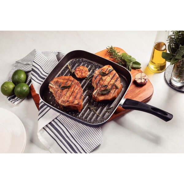 Bifera Paris de Aluminio con Revestimiento Interno de Antiadherente Starflon Max 28cm - Imagen 4