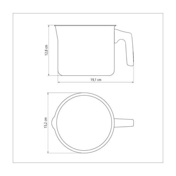 Hervidor Paris de Aluminio con Revestimiento Antiadherente Starflon Max 14cm 1,9L - Imagen 2