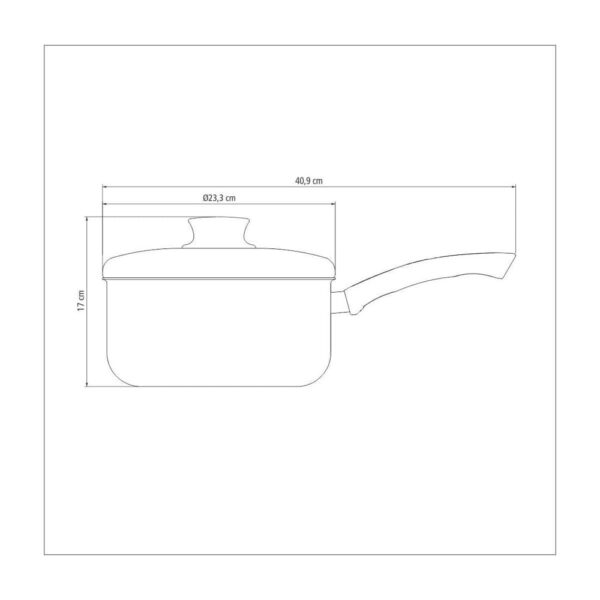 Olla c/Mango Paris de Aluminio con Revestimiento Antiadherente Starflon Max 22cm 4,0L - Imagen 2