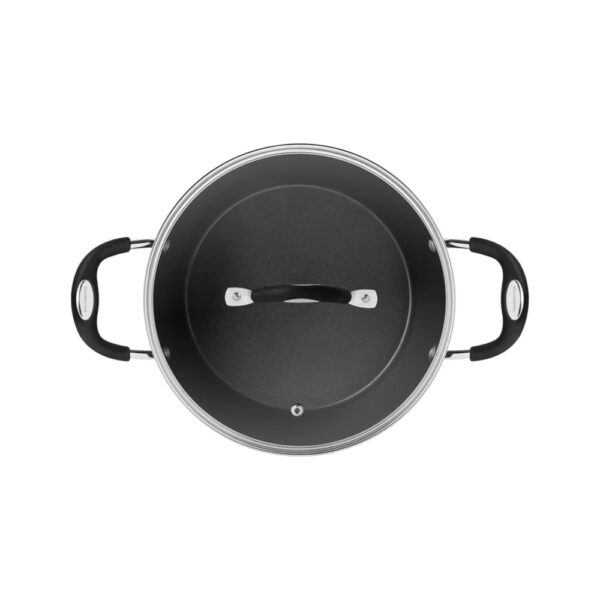 Olla Mónaco de aluminio con revestimiento interno antiadherente Starflon T3 24cm 4,5L - Imagen 3