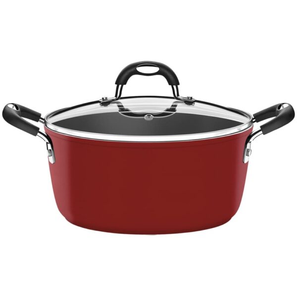 Olla Mónaco de Aluminio con Revestimiento Interno de Antiadherente Starflon T3 28cm 6,5L
