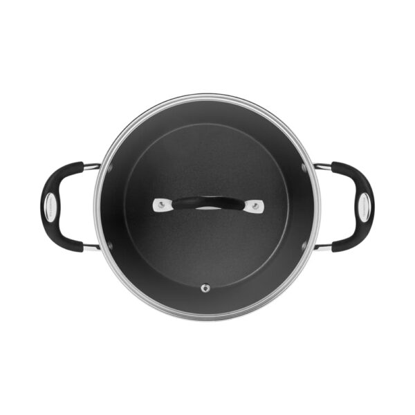 Olla Mónaco de Aluminio con Revestimiento Interno de Antiadherente Starflon T3 28cm 6,5L - Imagen 3