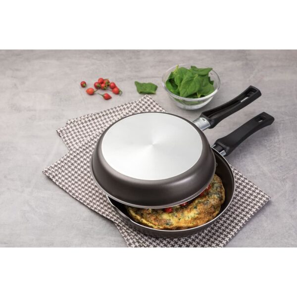 Omeletera Loreto en Aluminio con Revestimiento Interno Antiadherente Starflon Max 20cm - Imagen 6