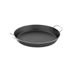 Paellera Napoli en Aluminio con Revestimiento Interno Antiadherente Starflon T1 con Asas Metálicas Grafito 28cm