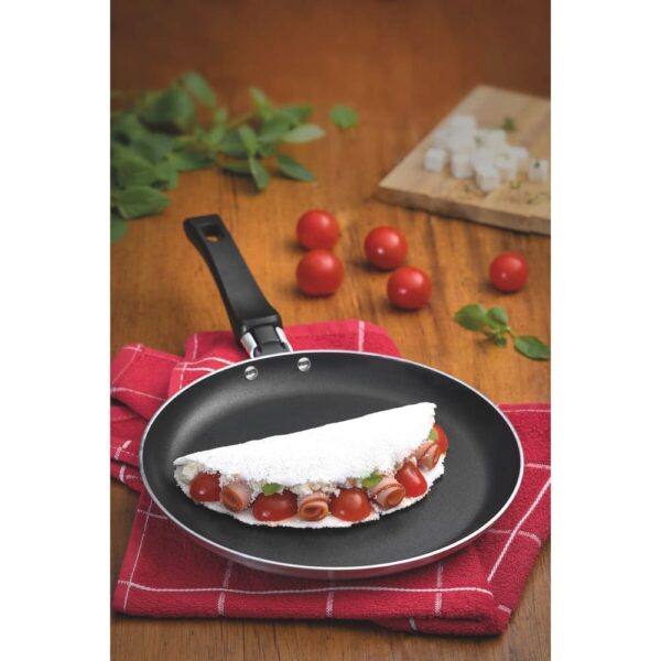 Panquequera Profesional de Aluminio con Revestimiento Interno de Antiadherente Starflon T3 22cm - Imagen 2
