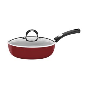 Sartén Hondo Mônaco de Aluminio con Revestimiento Interno y Externo de Antiadherente Starflon T3 24cm 2,7L