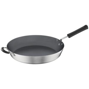 Sartén profesional con acabado externo de aluminio e interno antiadherente Starflon T3 38cm