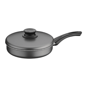 Sartén Recto Paris de Aluminio con Revestimiento de Antiadherente Starflon Max con Tapa 24cm 2,0L