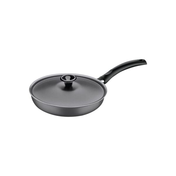 Sartén Turim en aluminio con revestimiento antiadherente Starflon Max con tapa plomo 16cm