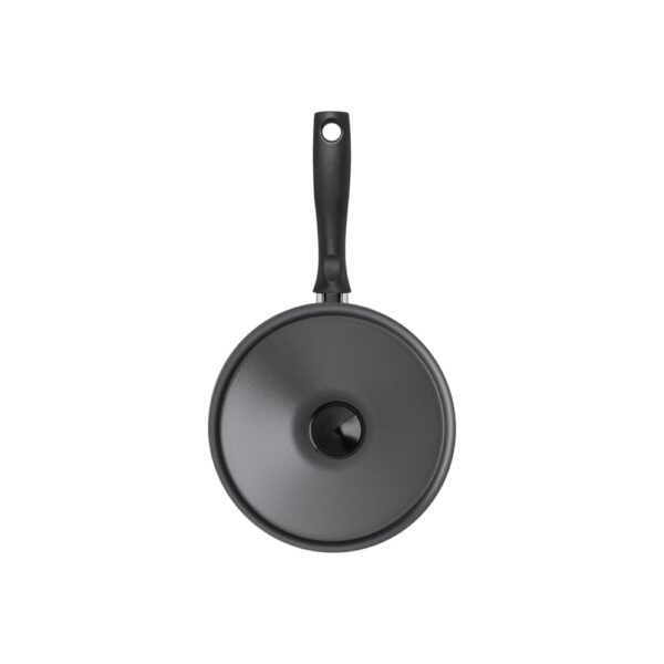 Sartén Turim en aluminio con revestimiento antiadherente Starflon Max con tapa plomo 16cm - Imagen 2