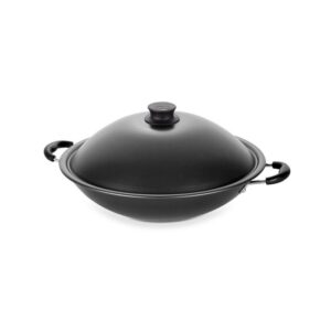 Olla Wok Paris de Aluminio con Revestimiento Antiadherente Starflon Max 36cm 6,0L