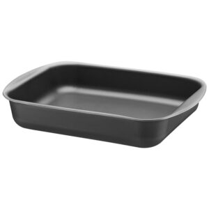 Asadera rectangular honda Brasil en aluminio con revestimiento interno y externo antiadherente Starflon Max 40cm