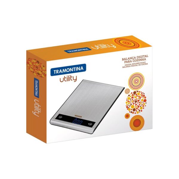 Balanza digital para cocina Utility de acero inoxidable 5Kg - Imagen 3