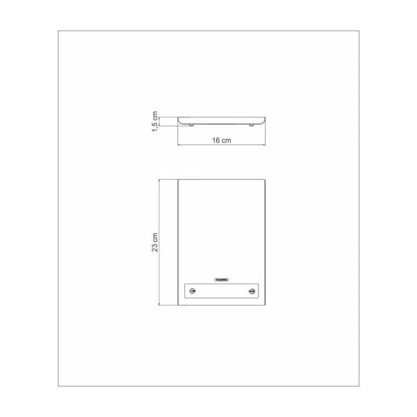 Balanza digital para cocina Utility de acero inoxidable 5Kg - Imagen 9