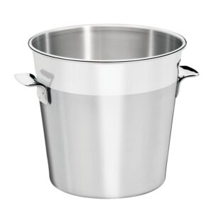 Balde para botellas Cosmos de acero inoxidable opaco con borde brillante 20cm 5,2L