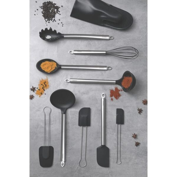 Batidor Apreciatta de Silicona con Mango de Acero Inoxidable Satinado - Imagen 2