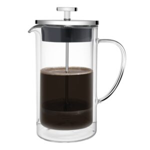 Cafetera - Prensa Francesa en Vidrio Doble 0,95L