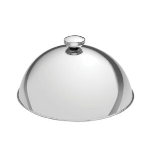 Campana Service de acero inoxidable 24,5cm