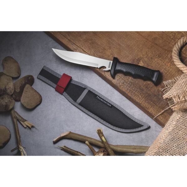 Navaja Sport con Hoja de Acero Inoxidable y Mango de Polipropileno con Funda de Nylon 6" - Imagen 3