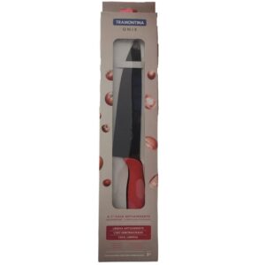 Cuchillo para Cocina 8" Lamina Antiadherente Protección Antibacteriana Microban