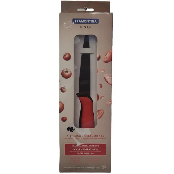 Cuchillo para Cocina 5" Lamina Antiadherente Protección Antibacteriana Microban