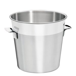 Hielera Cosmos de acero inoxidable opaca con borde brillante 14cm 1,8L