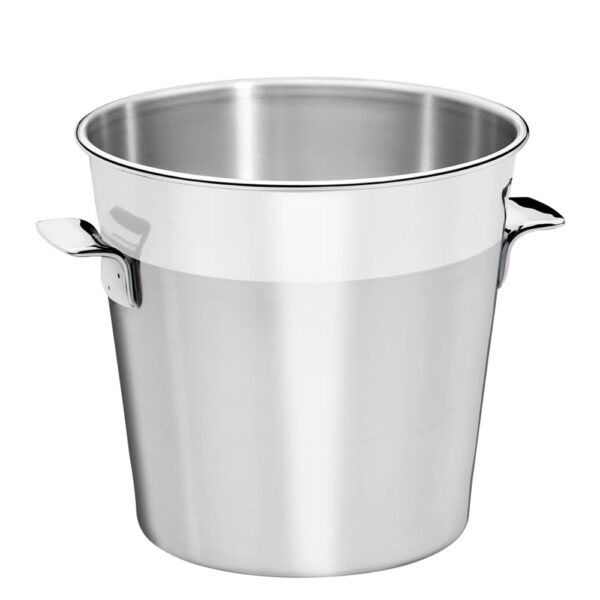 Hielera Cosmos de acero inoxidable opaca con borde brillante 14cm 1,8L