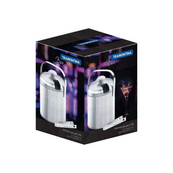 Juego térmico para hielo Cosmos acero inoxidable 2 pzas - Imagen 2
