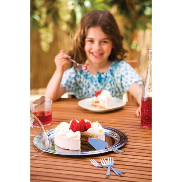 Juego para pastel Ciclo de acero inoxidable con tapa de 39,5cm - Imagen 3