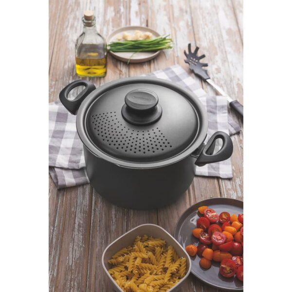 Olla 3 en 1 Paris de Aluminio con Revestimiento de Antiadherente Starflon Max con doble Tapa 22cm 4,8L - Imagen 6