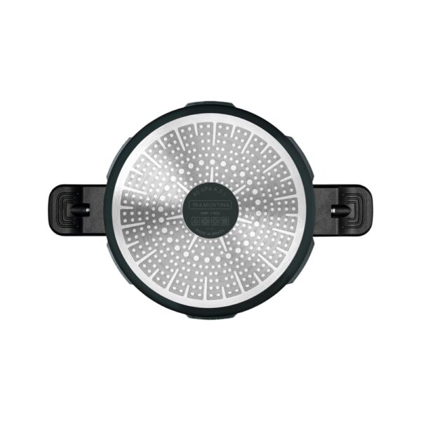 Olla a Presión Torino de Aluminio con Revestimiento Interno y Externo de Cerámica Verde Petróleo 20cm 4,5L - Imagen 4