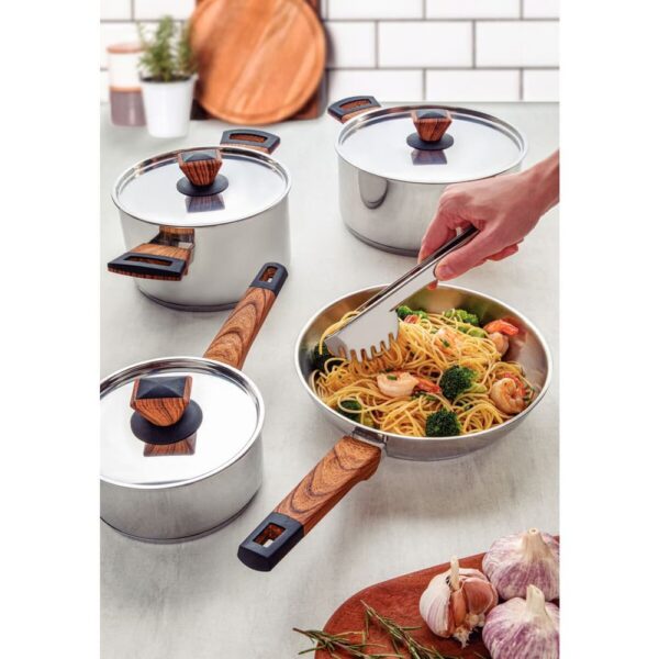 Pinza para pasta Utility de acero inoxidable - Imagen 4