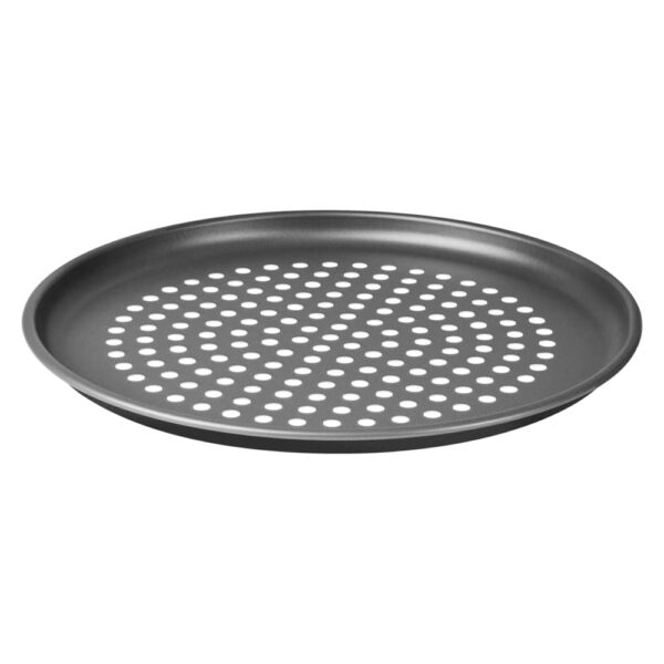 Molde para Pizza Brasil Aluminio con Recubrimiento Antiadherente Perforado 30cm