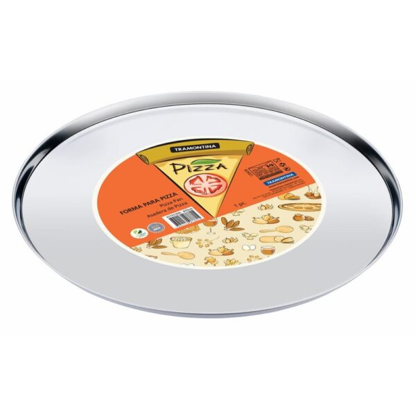 Molde para Pizza Service de Acero Inoxidable 30cm - Imagen 2