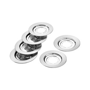 Juego de Posavasos Cosmos de Acero Inoxidable 6 Piezas