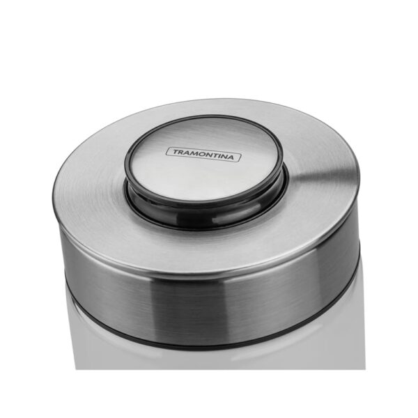 Frasco de Vidrio Purezza con Tapa de Acero Inoxidable 10cm 0,7L - Imagen 4