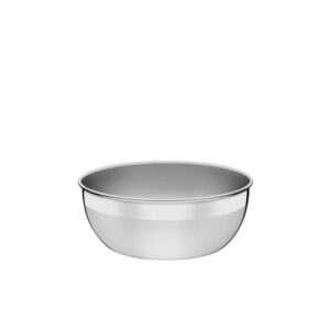 Recipiente redondo Freezinox de acero inoxidable con terminación opaca sin tapa de 18cm y 1,6L