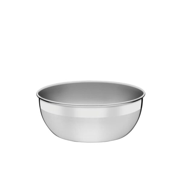 Recipiente redondo Freezinox de acero inoxidable con terminación opaca sin tapa de 20cm y 2,2L