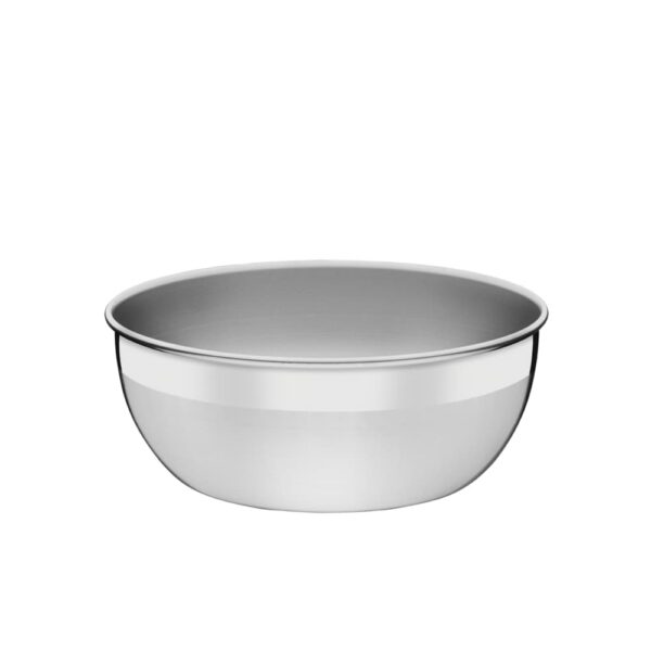 Recipiente redondo Freezinox de acero inoxidable con terminación opaca sin tapa de 22cm y 2,9L