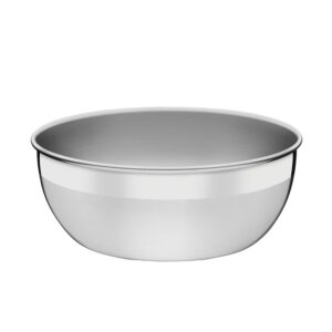 Recipiente redondo Freezinox de acero inoxidable con terminación opaca sin tapa de 25cm y 4,2L