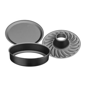 Molde para Hornear Brasil de Aluminio con Revestimiento Antiadherente Fondo Removible 26cm