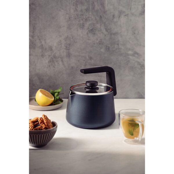 Tetera en Aluminio con Revestimiento Interno y Externo Starflon Max Azul Marino 2,3L - Imagen 4