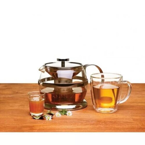 Tetera de Vidrio con Infusor 0.9L - Imagen 2