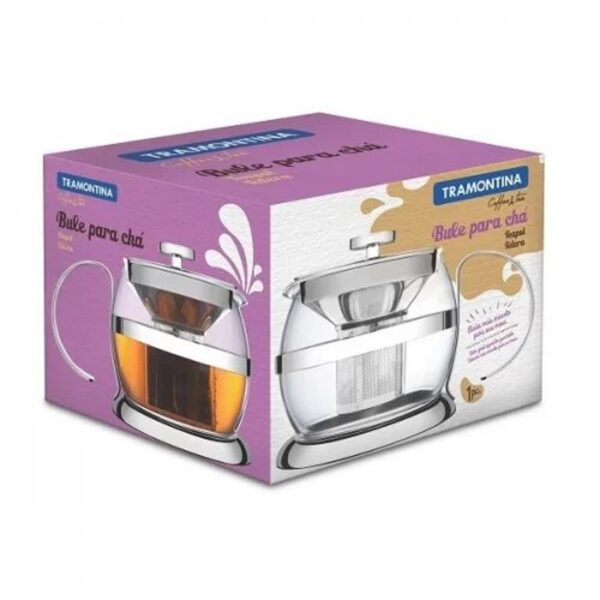 Tetera de Vidrio con Infusor 0.9L - Imagen 3