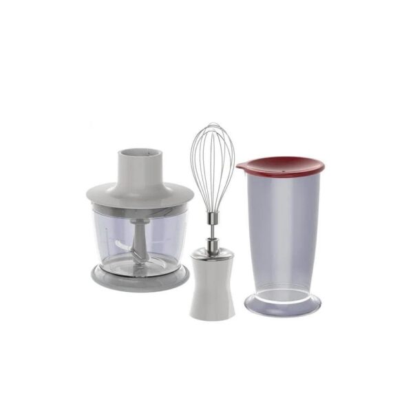 Batidora de Inmersión Rojo – Blanco 250 W - Imagen 3