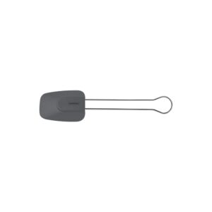 Espátula de Silicona Moldê Gris con Mango de Acero Inoxidable
